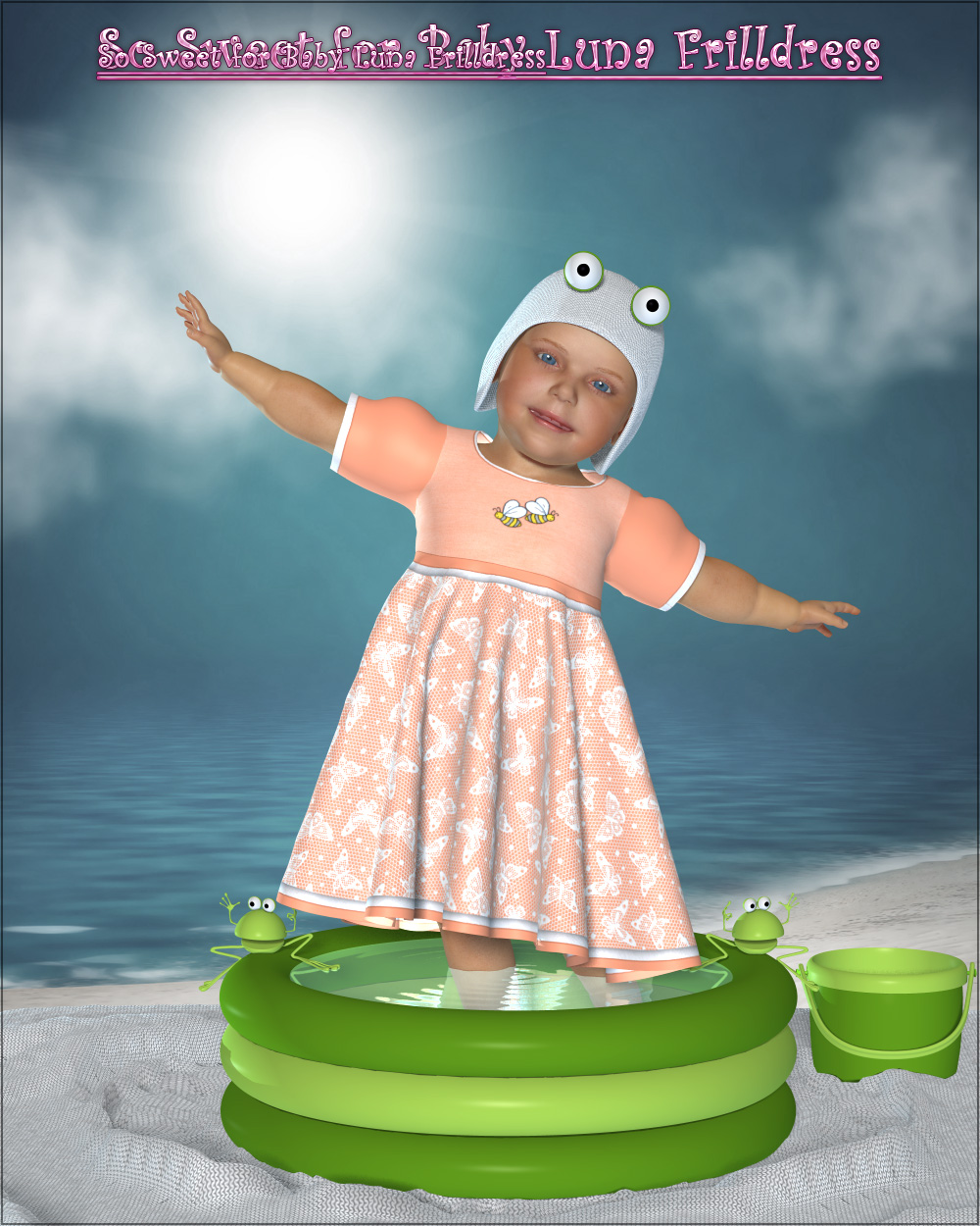 So Sweet for Baby Luna Frill dress by N/A