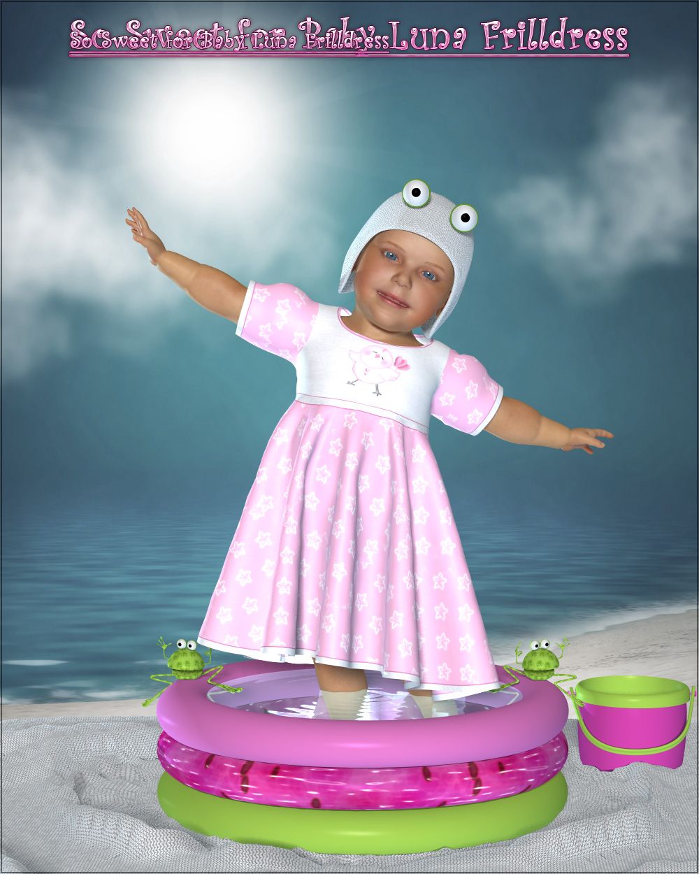 So Sweet for Baby Luna Frill dress by N/A