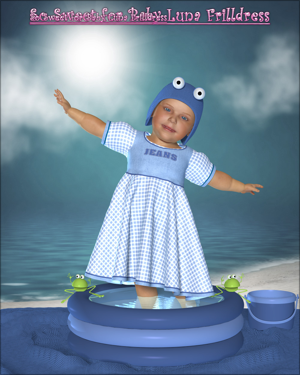 So Sweet for Baby Luna Frill dress by N/A