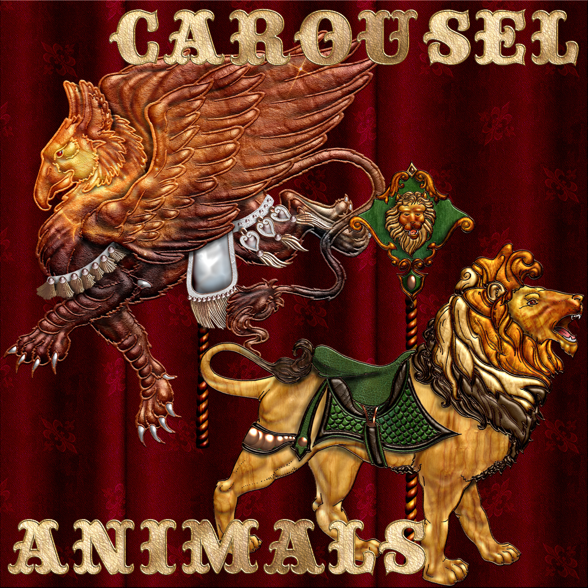 Harvest Moons Carousel Animals by N/A