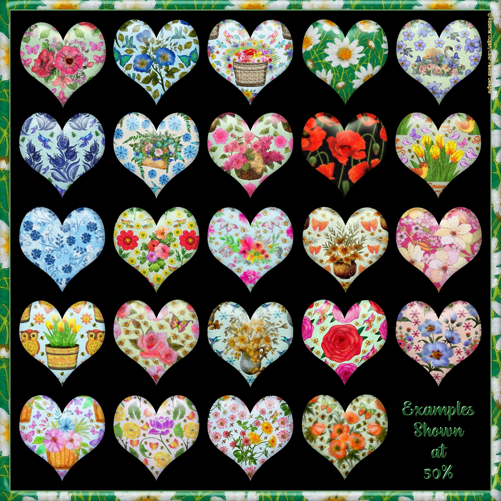 Watercolor Floral Layer Styles by N/A