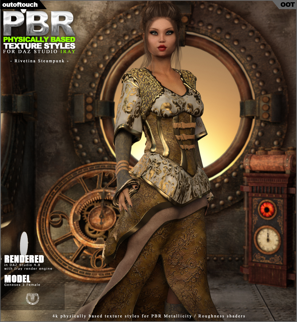 OOT PBR Texture Styles for Rivetina Steampunk by N/A