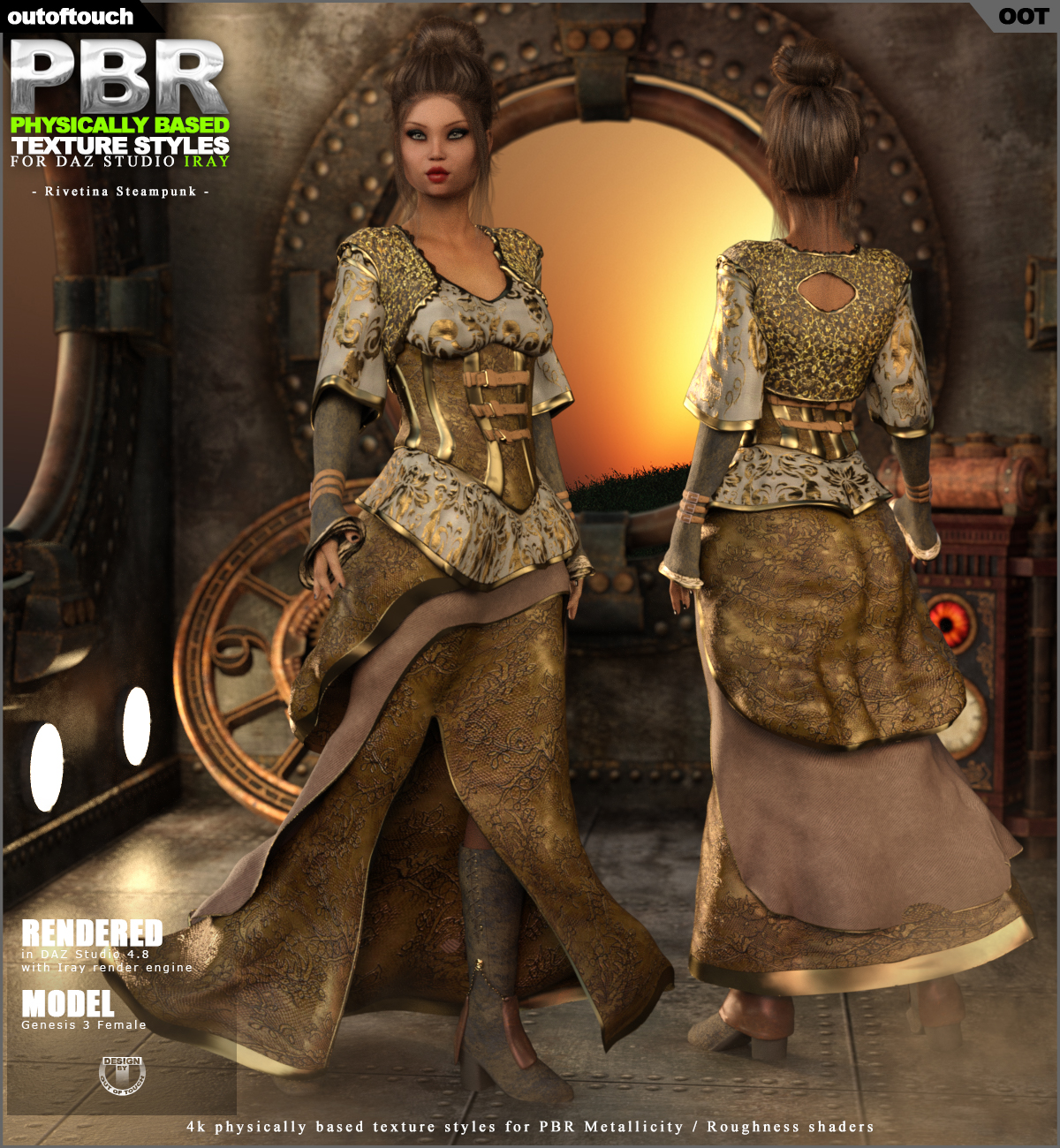 OOT PBR Texture Styles for Rivetina Steampunk by N/A
