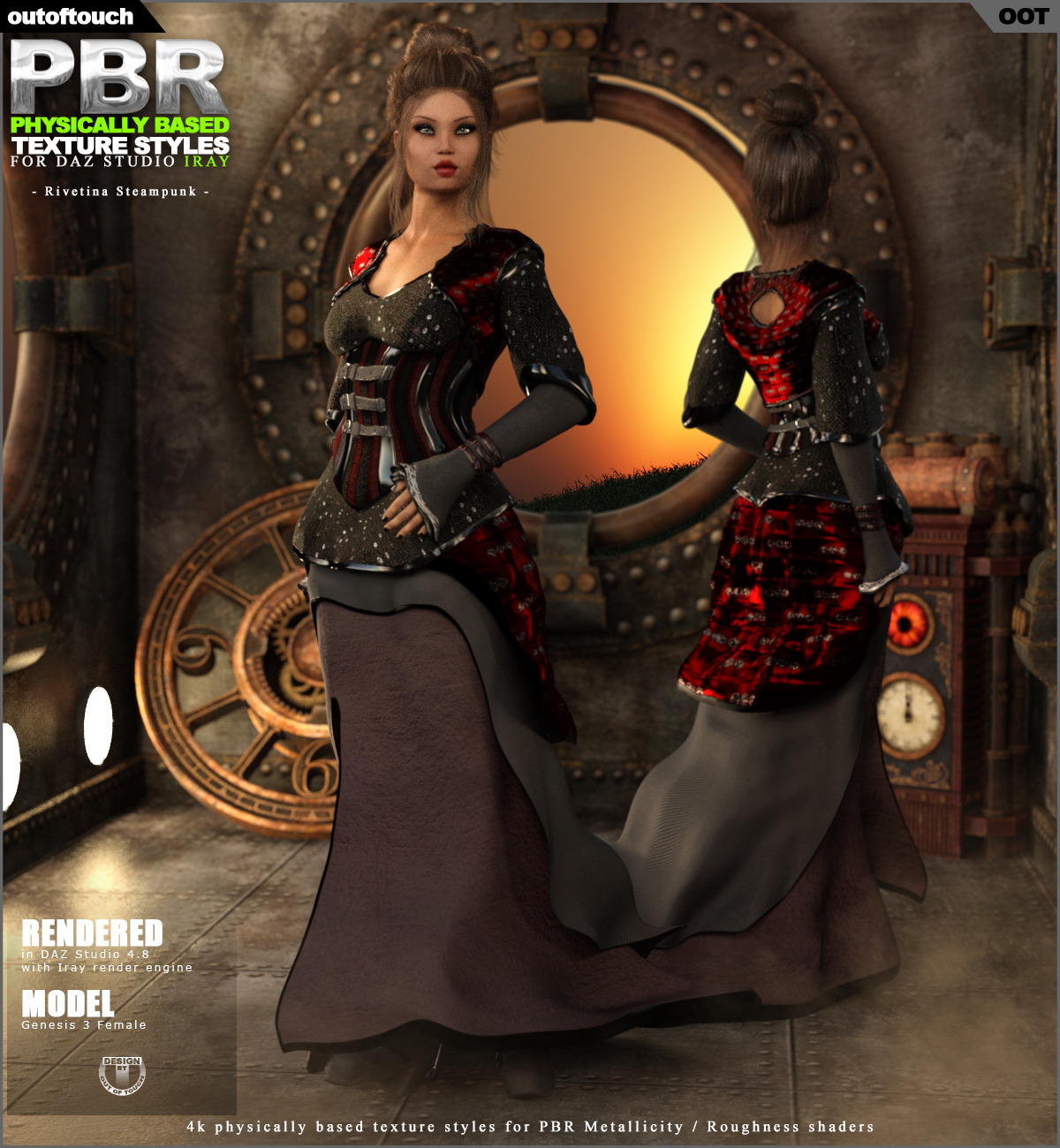 OOT PBR Texture Styles for Rivetina Steampunk by N/A