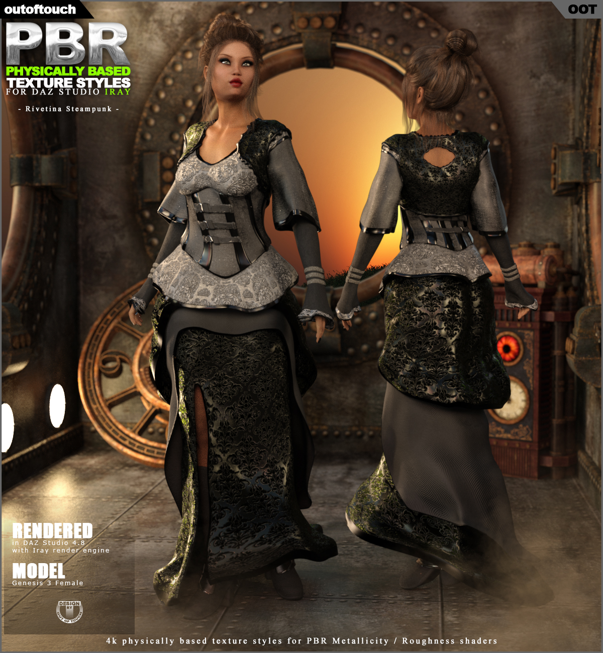 OOT PBR Texture Styles for Rivetina Steampunk by N/A