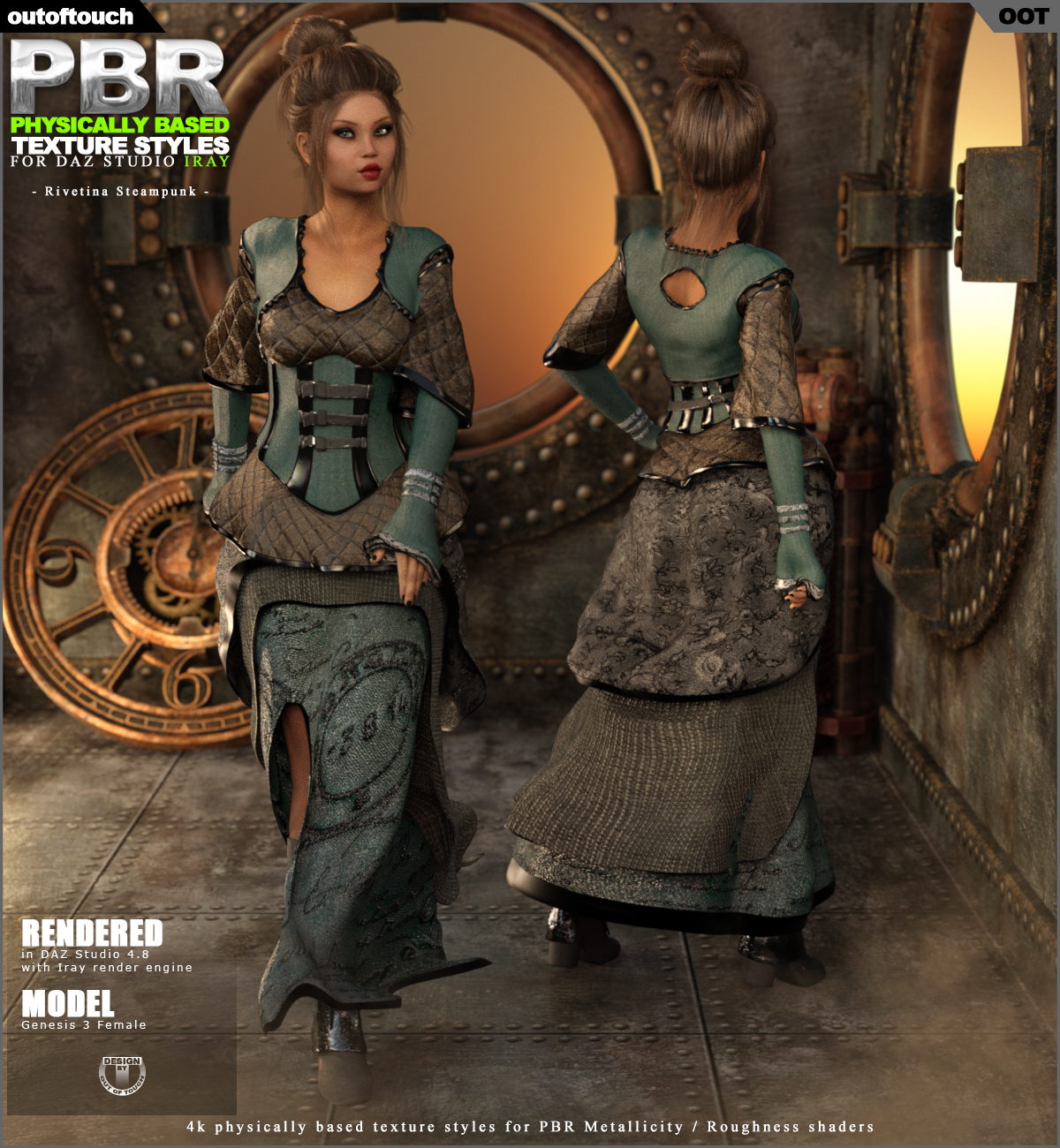 OOT PBR Texture Styles for Rivetina Steampunk by N/A