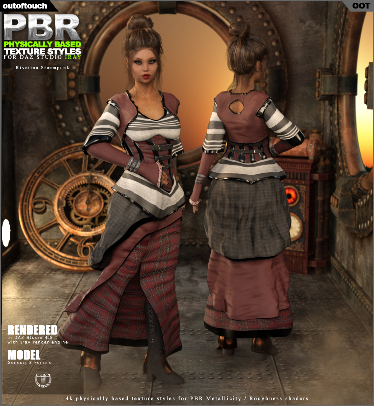 OOT PBR Texture Styles for Rivetina Steampunk by N/A