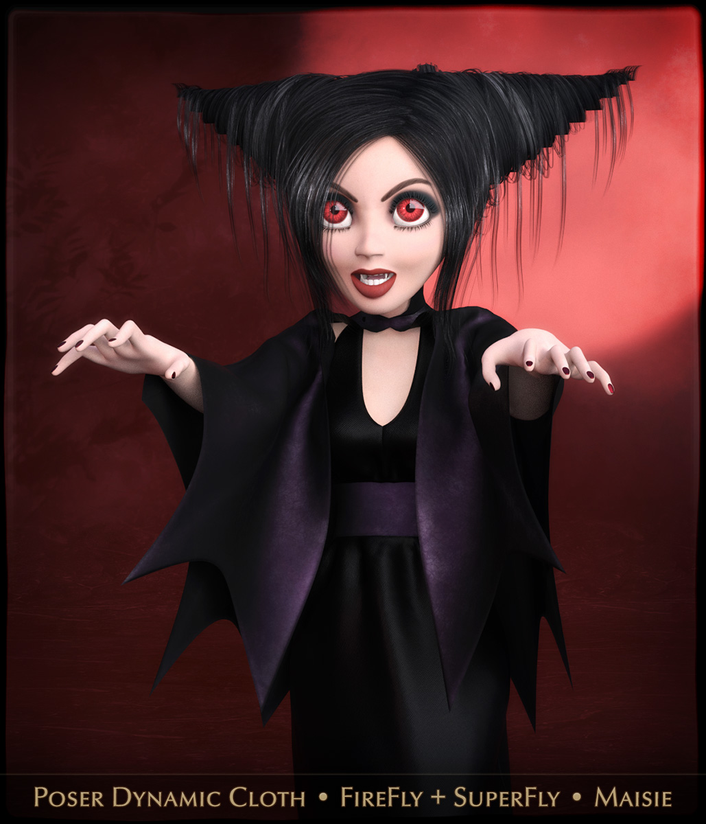 FRQ Dynamics: Vampire Outfit for Maisie by N/A