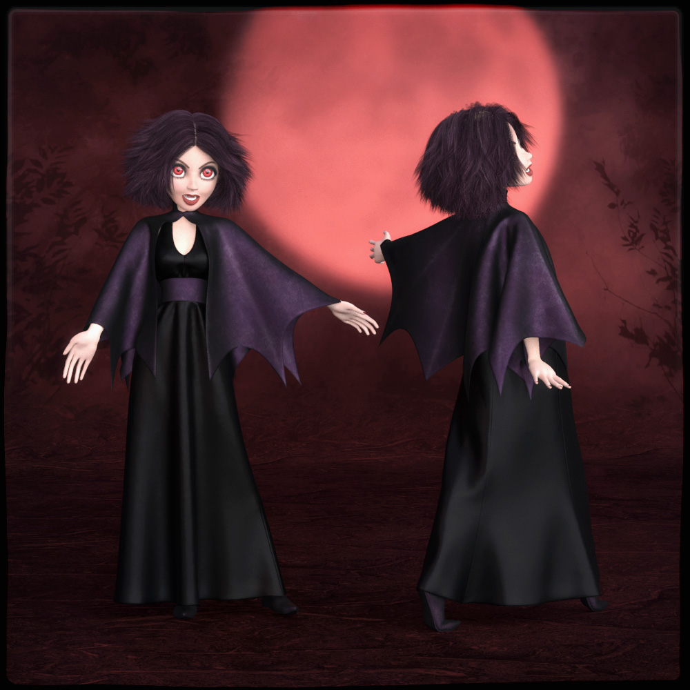 FRQ Dynamics: Vampire Outfit for Maisie by N/A