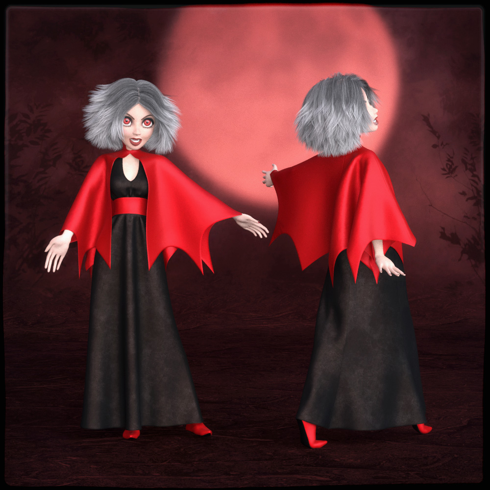 FRQ Dynamics: Vampire Outfit for Maisie by N/A