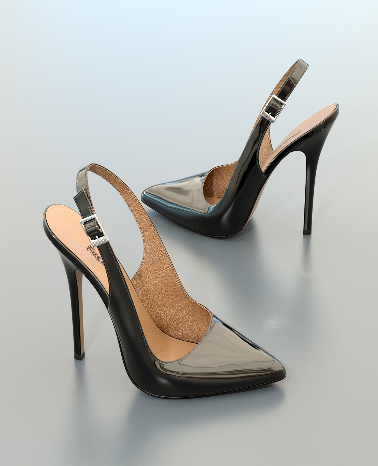 Slingback Pumps For G3F by N/A