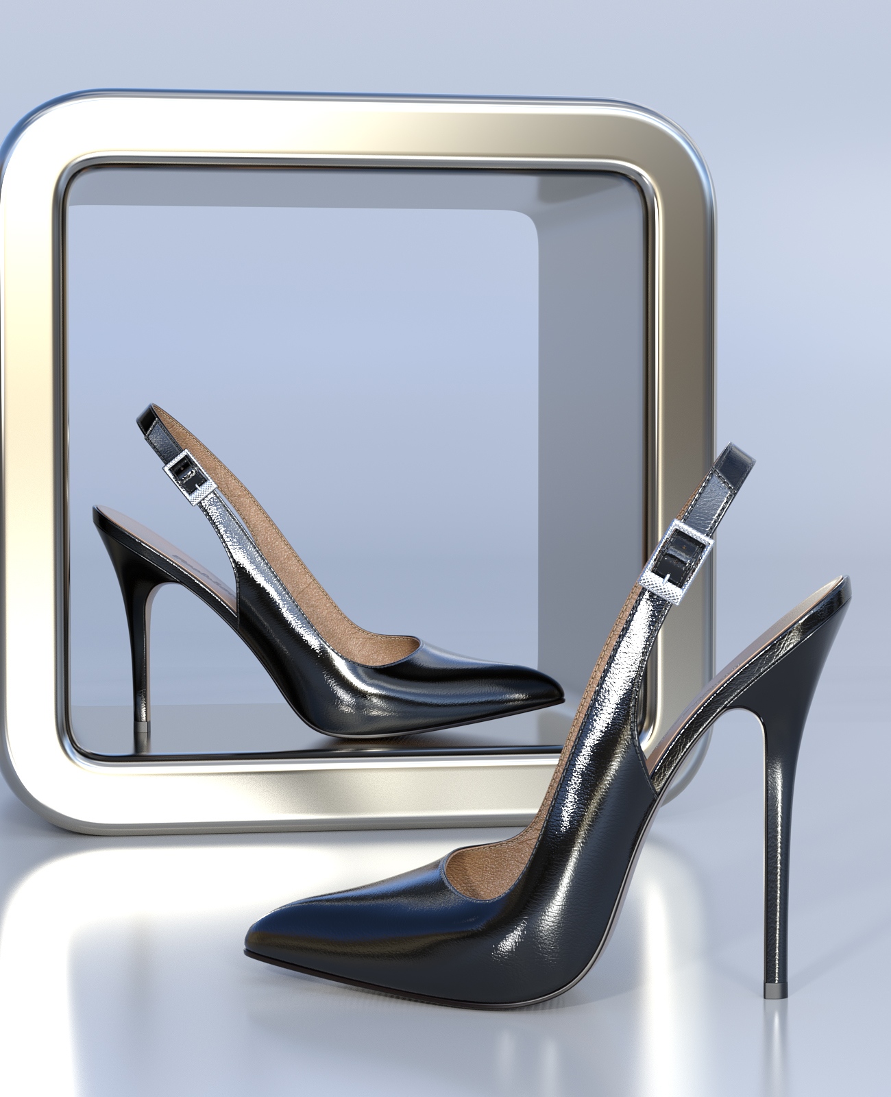 Slingback Pumps For G3F by N/A