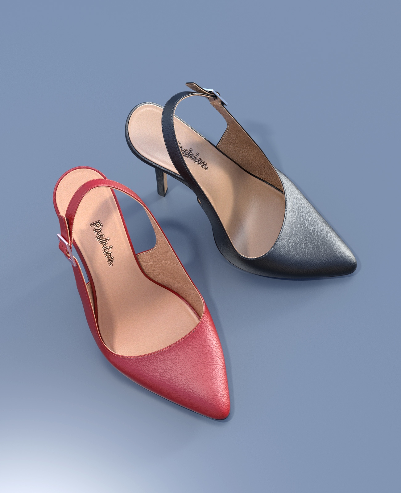 Slingback Pumps For G3F by N/A