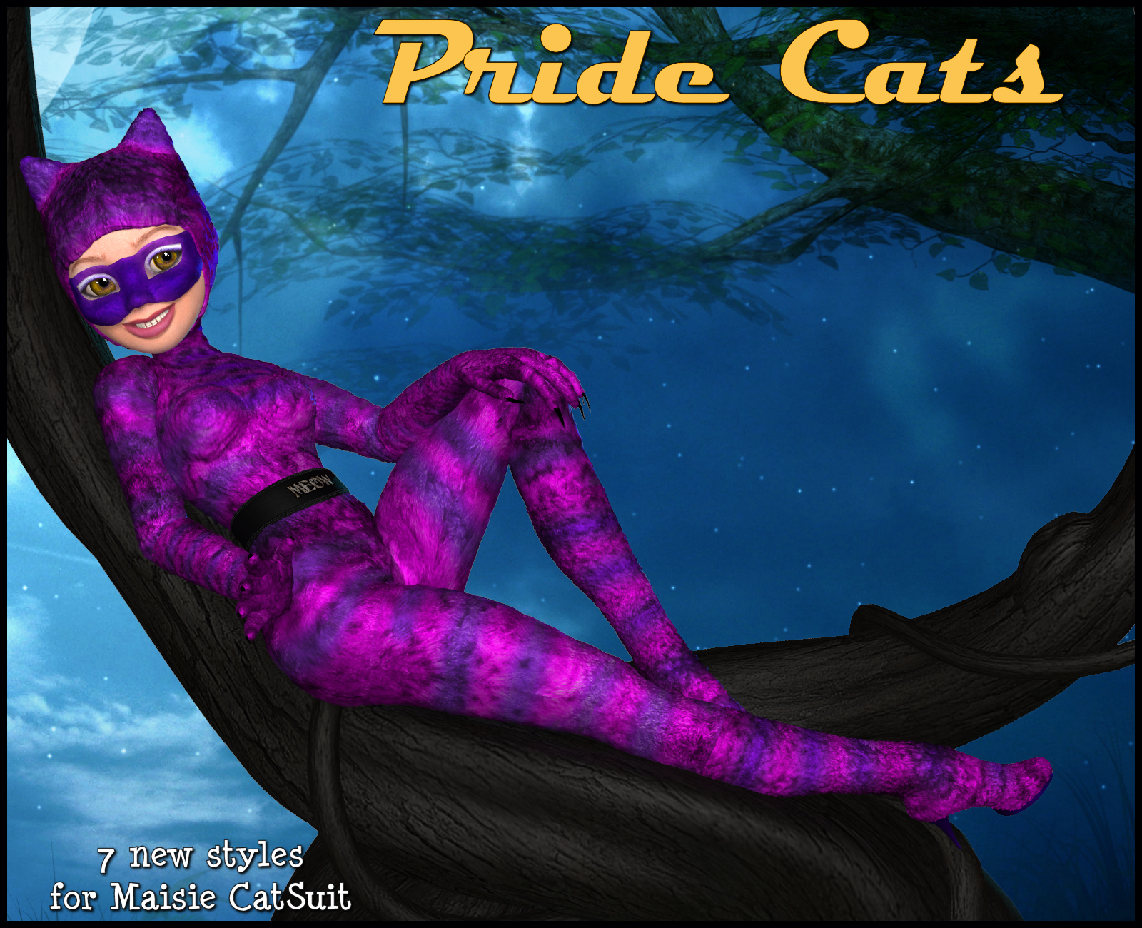 Pride Cats for Maisie Catsuit by N/A