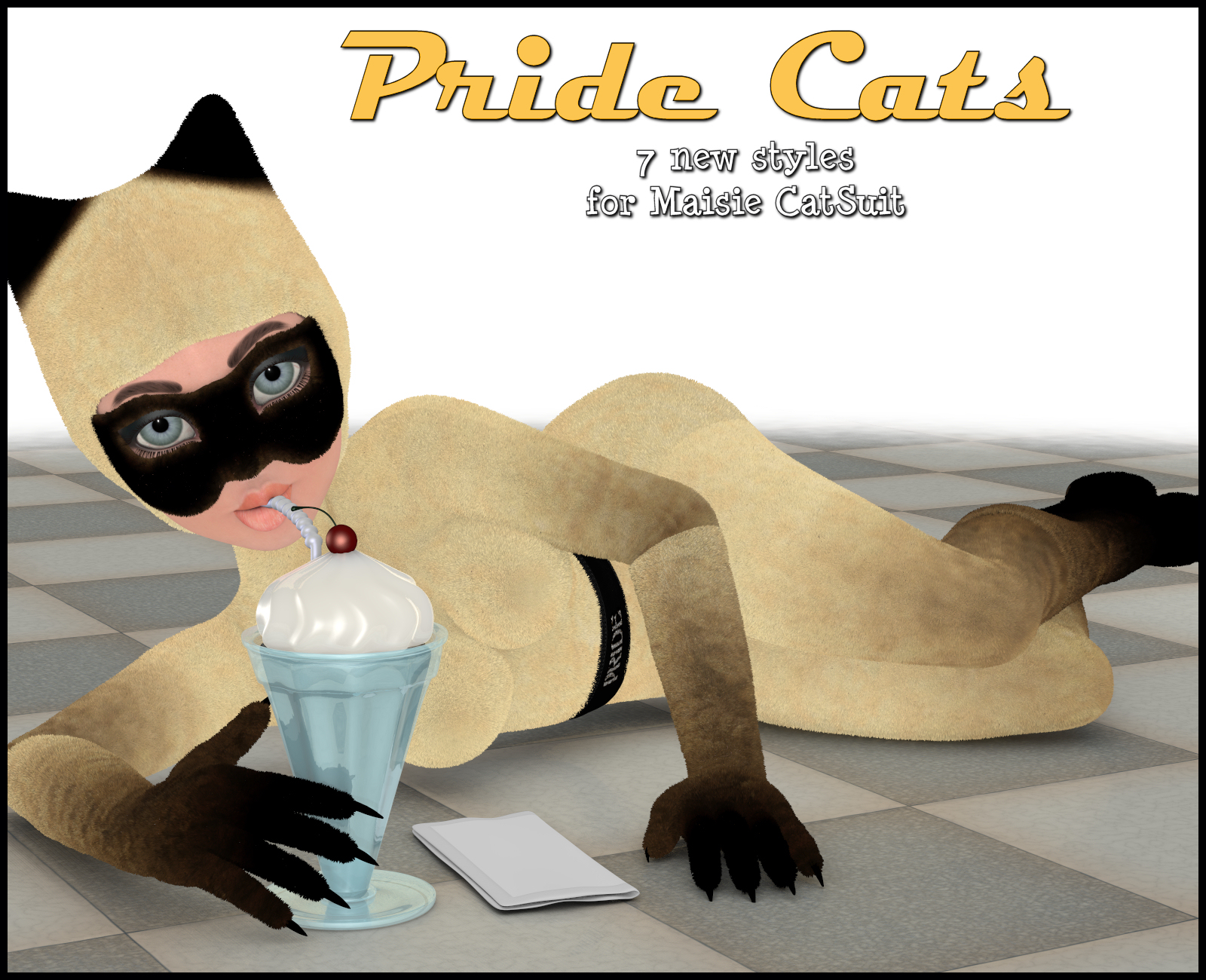 Pride Cats for Maisie Catsuit by N/A