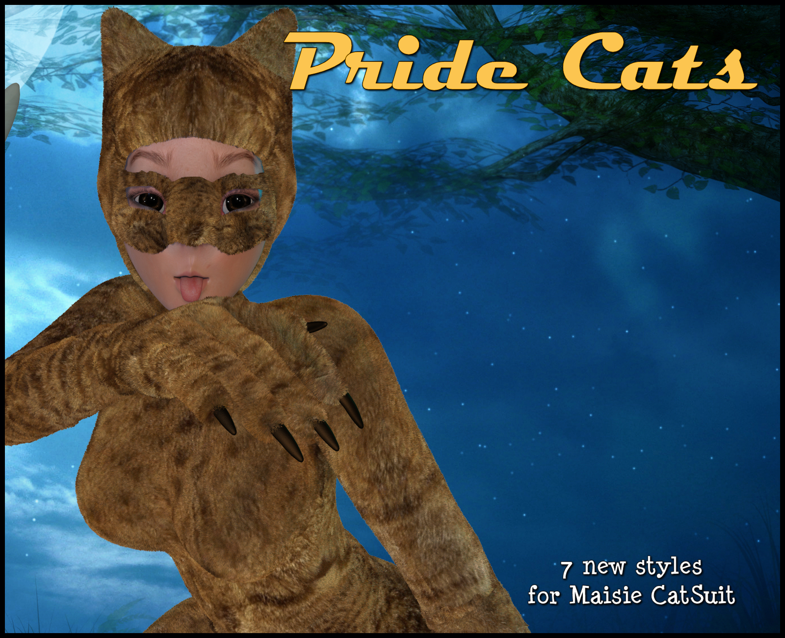 Pride Cats for Maisie Catsuit by N/A