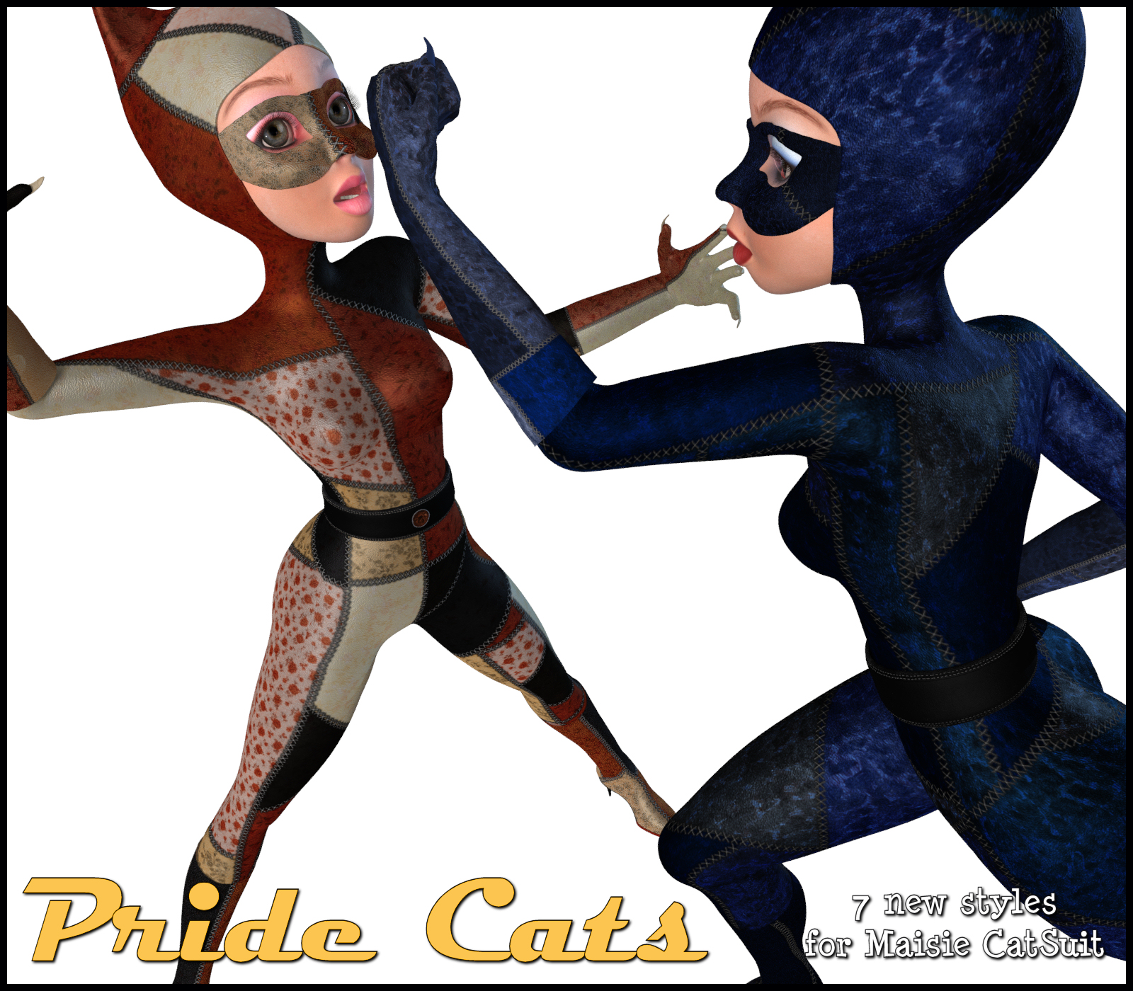 Pride Cats for Maisie Catsuit by N/A