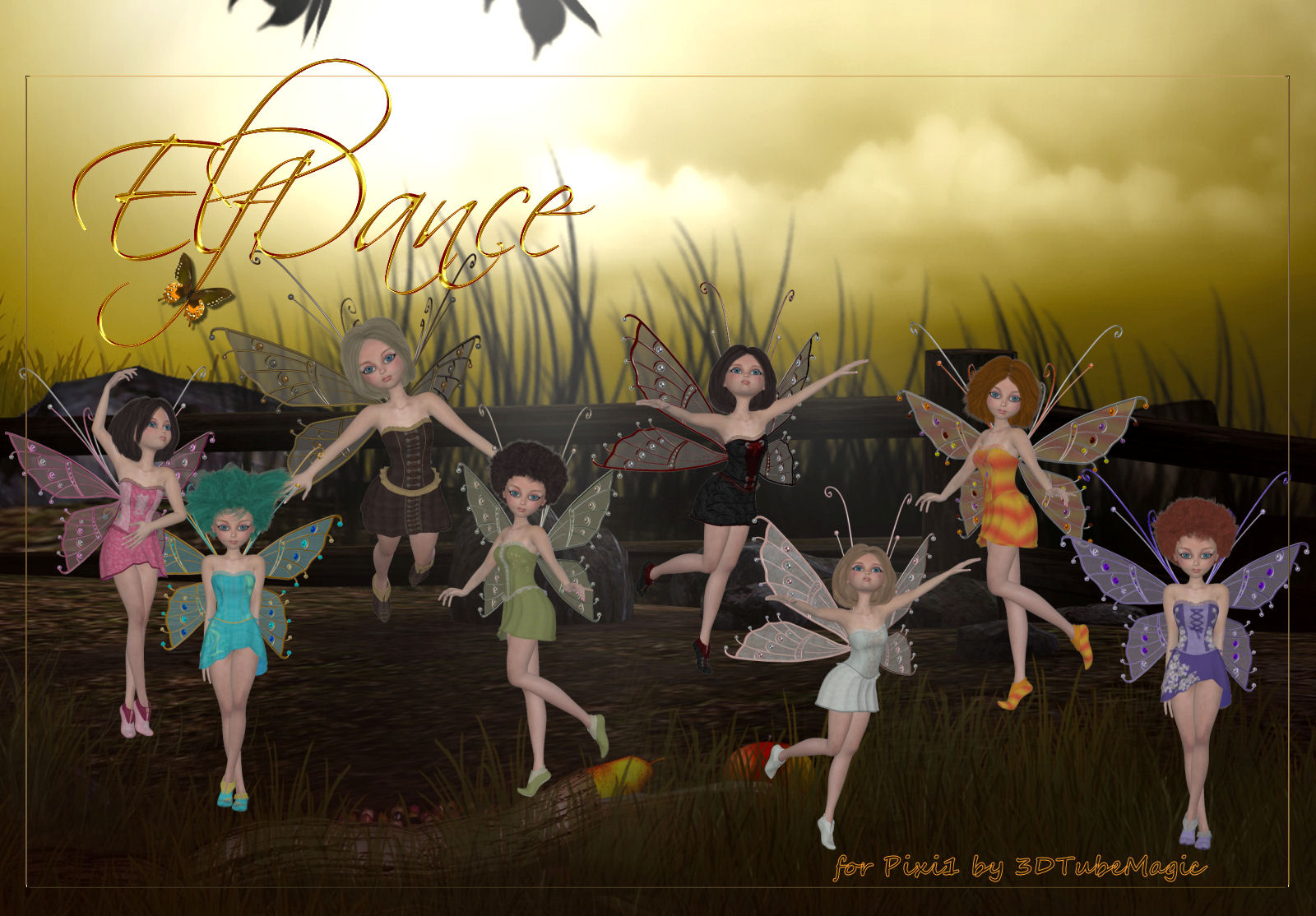 DA-ElfDance for Maisie Pixi 1 by 3DTM by N/A