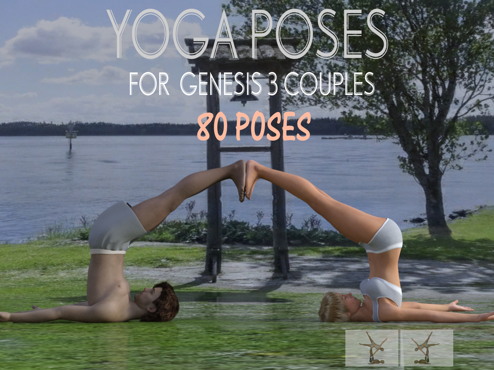 Yoga poses for G3 COUPLES by N/A