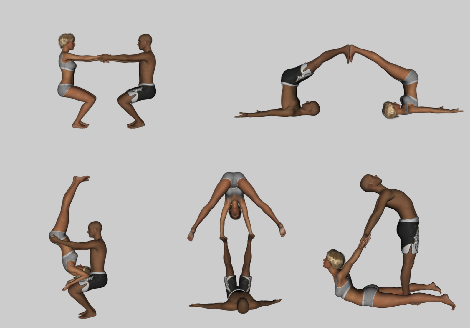 Yoga poses for G3 COUPLES by N/A