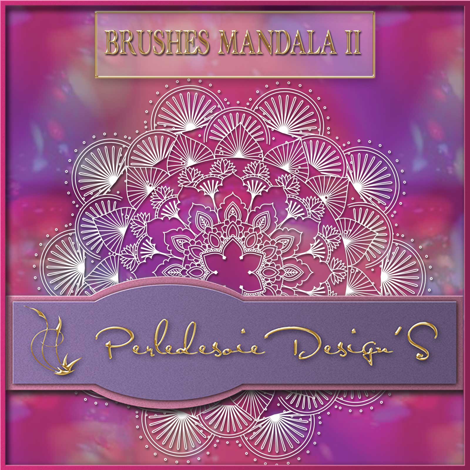 Brushes Mandala 2 by N/A