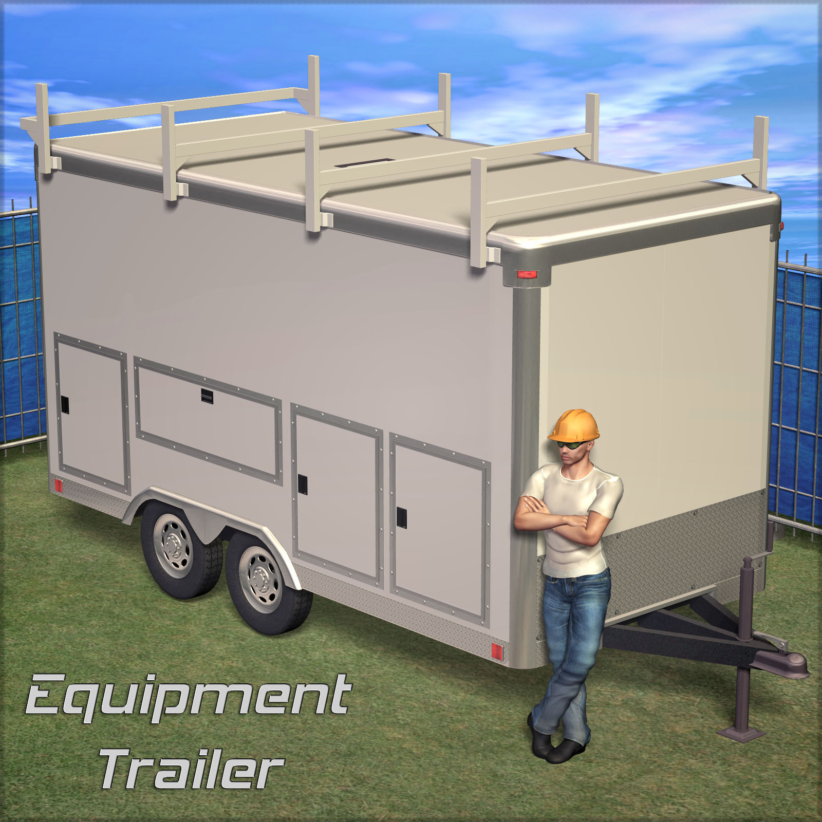 Equipment Trailer by N/A