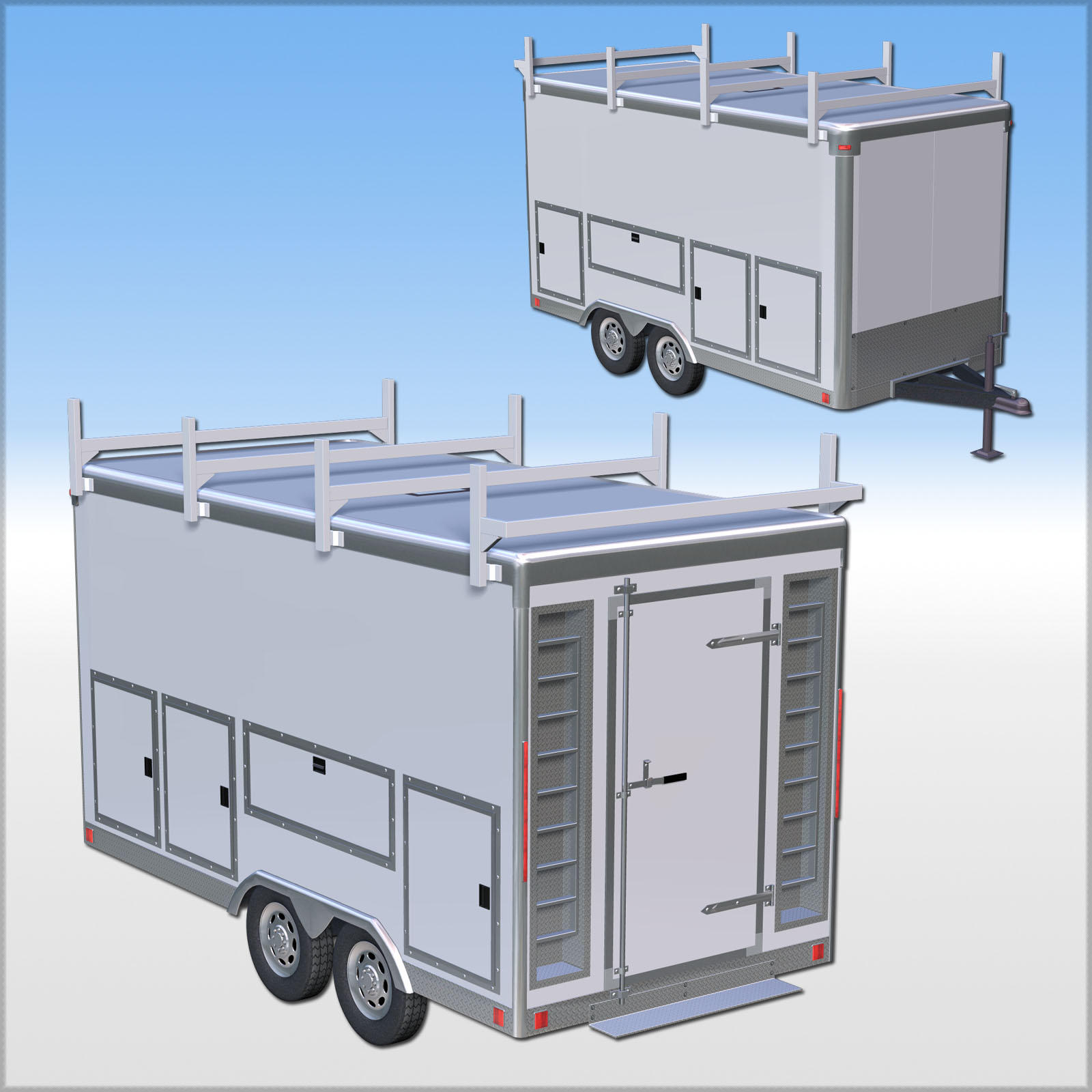 Equipment Trailer by N/A