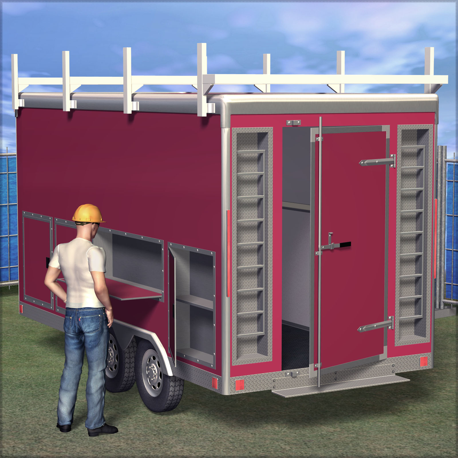 Equipment Trailer by N/A