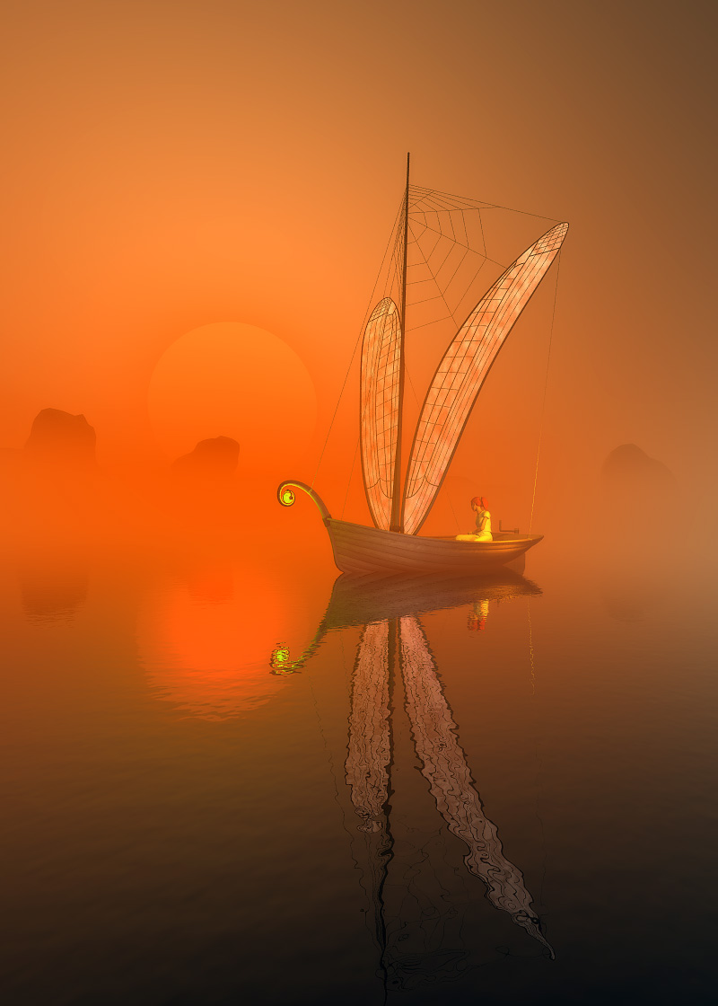 Dragonfly boat by N/A