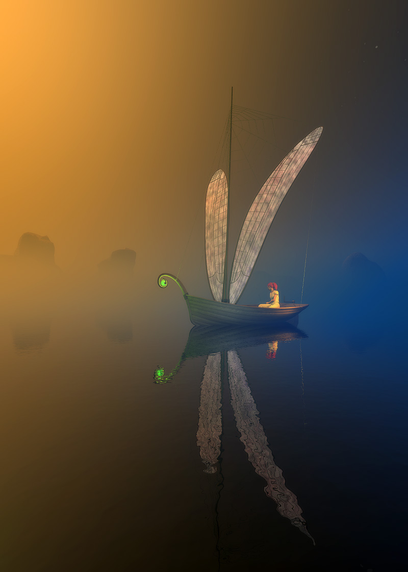 Dragonfly boat by N/A
