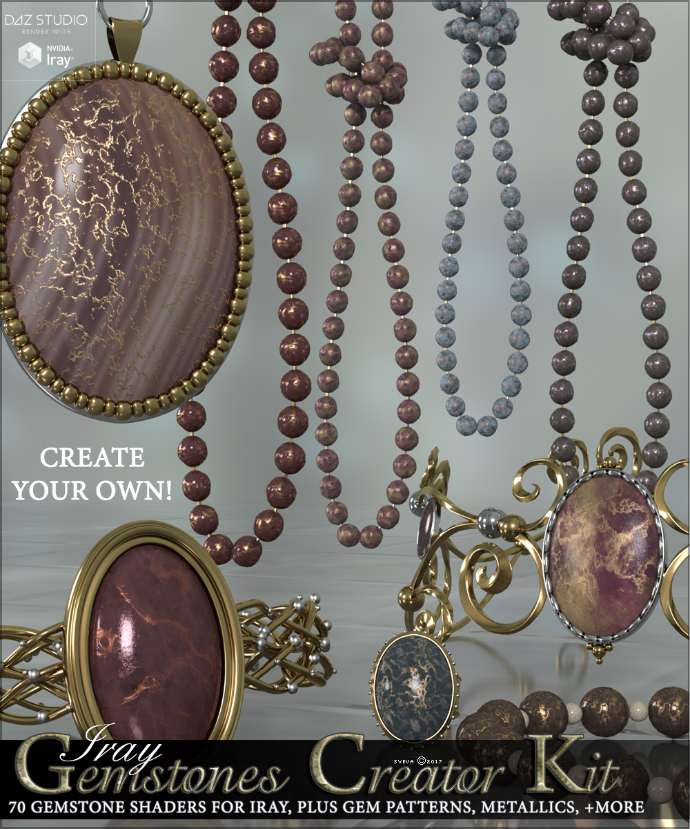 SV's Iray Gemstones Creator Kit by N/A