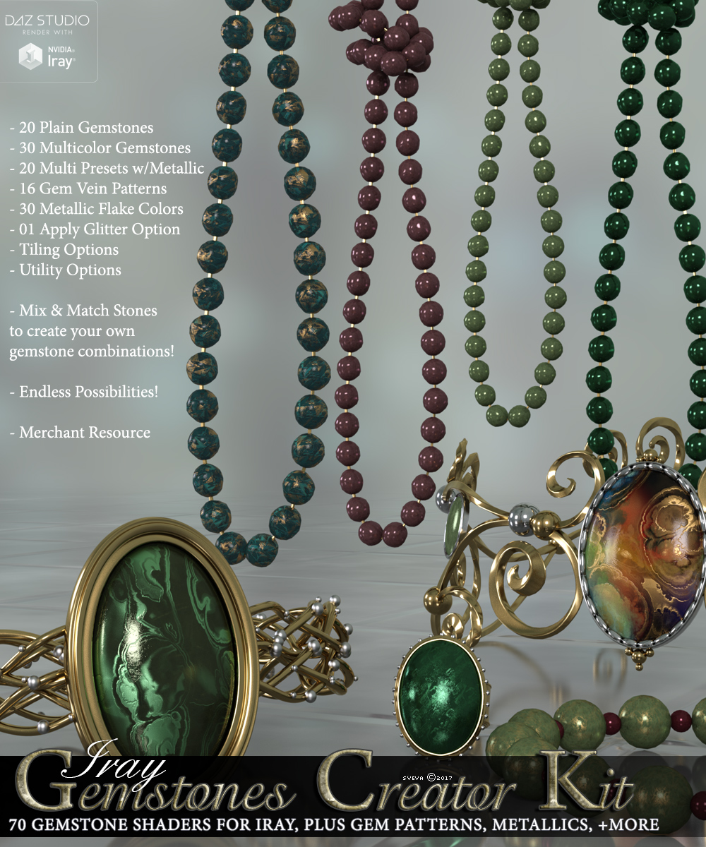 SV's Iray Gemstones Creator Kit by N/A