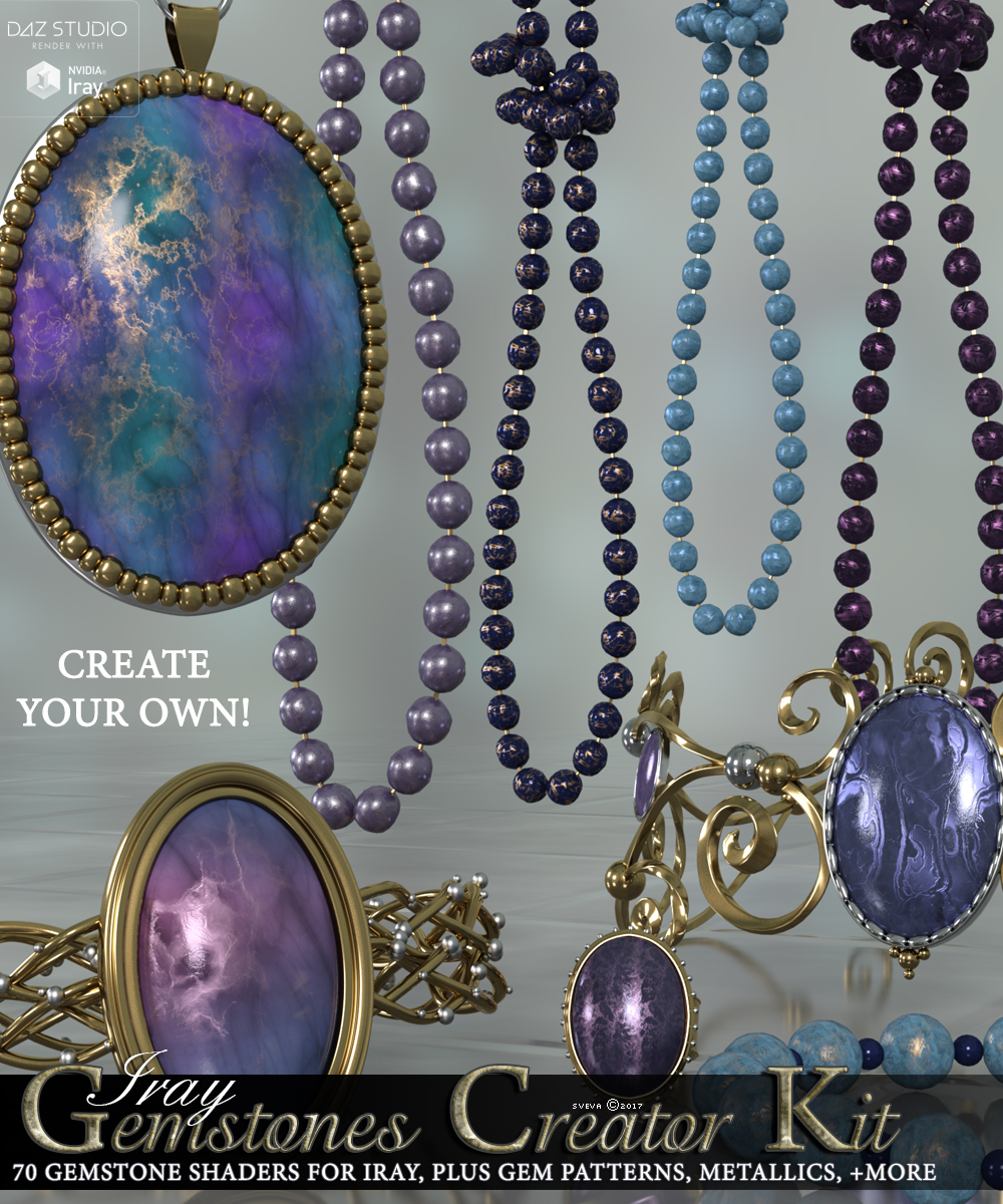 SV's Iray Gemstones Creator Kit by N/A