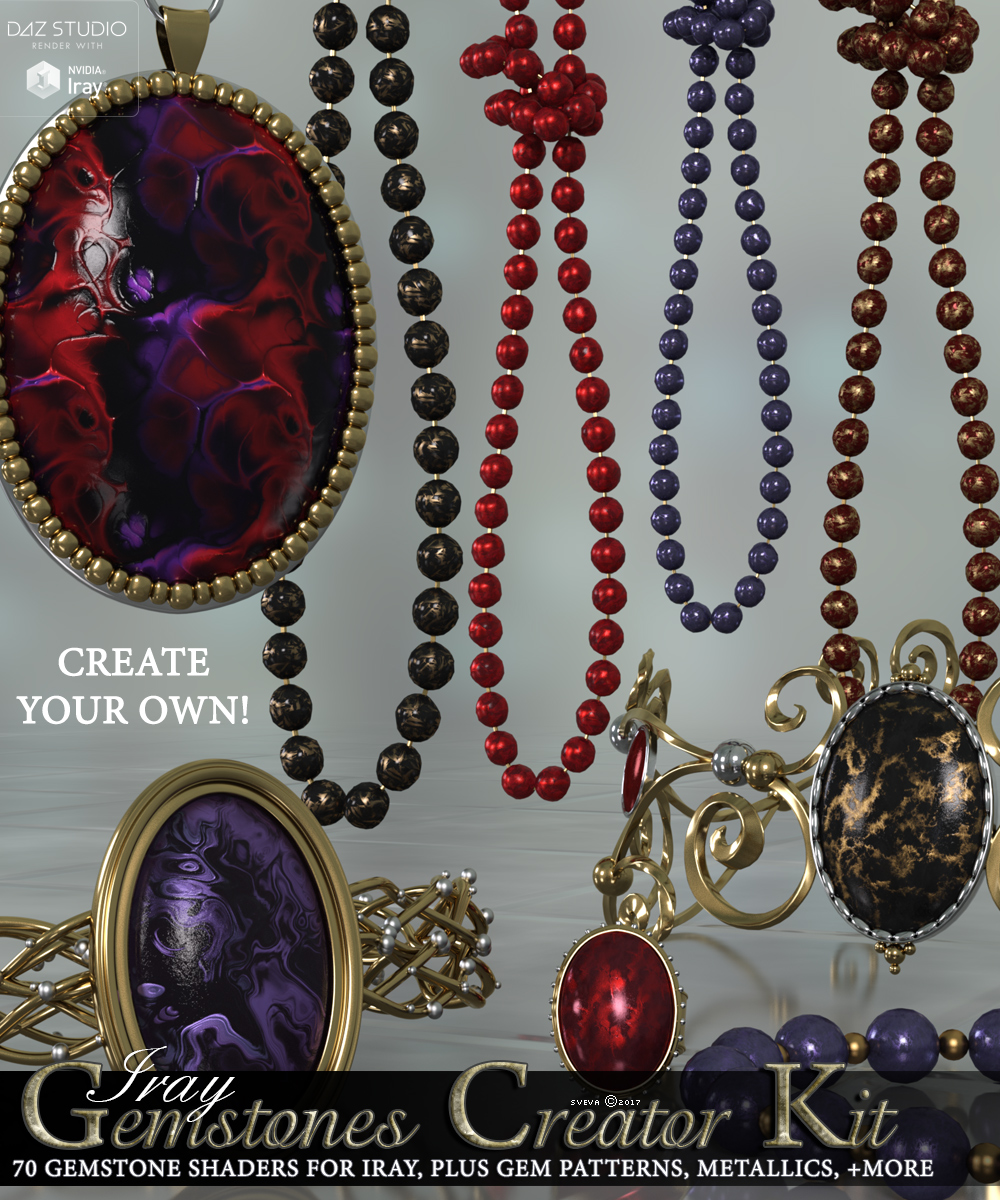 SV's Iray Gemstones Creator Kit by N/A