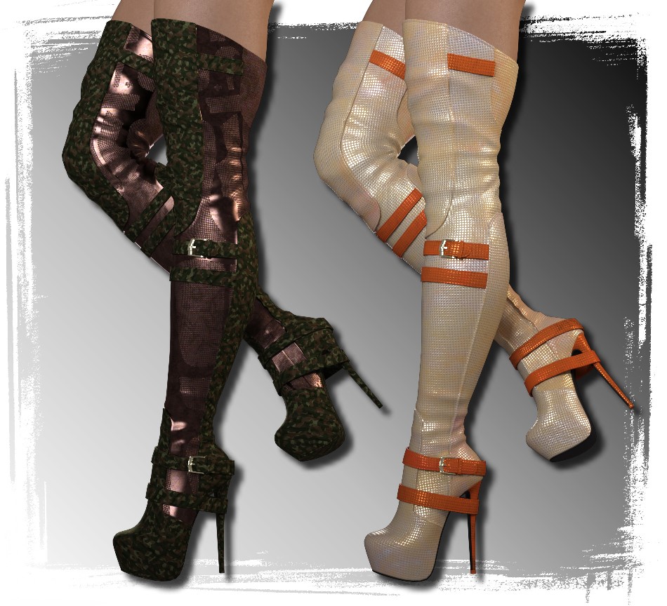 Shopping Queen: Ella High Boots by N/A