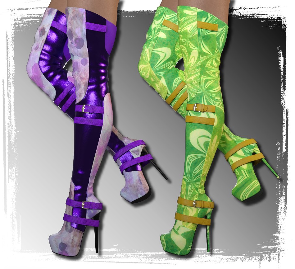 Shopping Queen: Ella High Boots by N/A