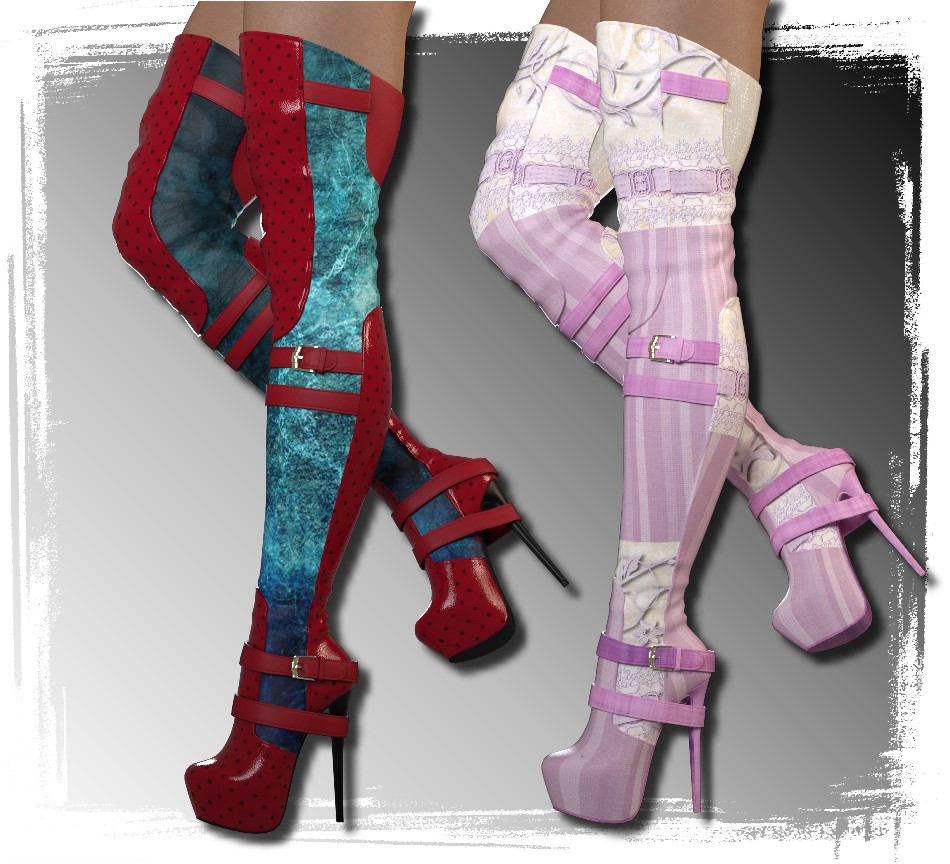 Shopping Queen: Ella High Boots by N/A