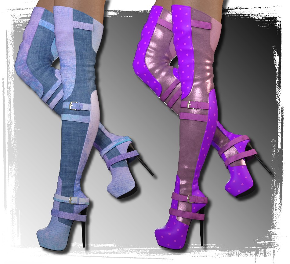 Shopping Queen: Ella High Boots by N/A