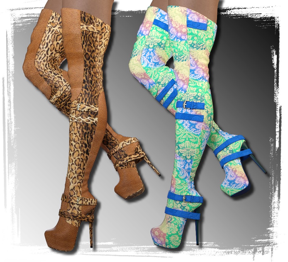 Shopping Queen: Ella High Boots by N/A