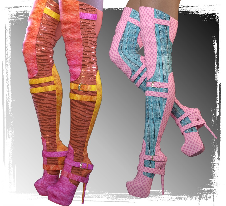 Shopping Queen: Ella High Boots by N/A