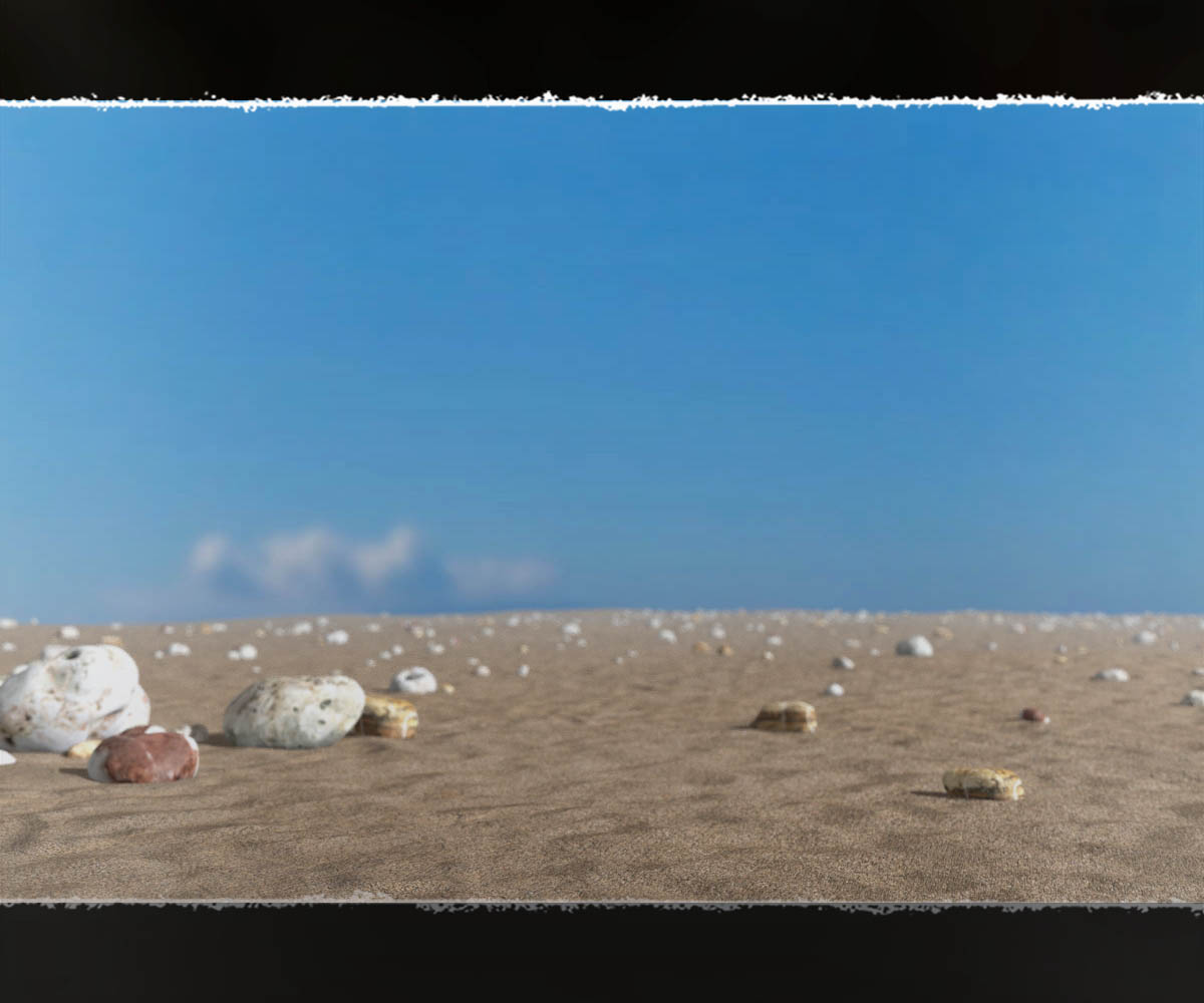 Photo Props: Sea Washed Beach Rocks by N/A