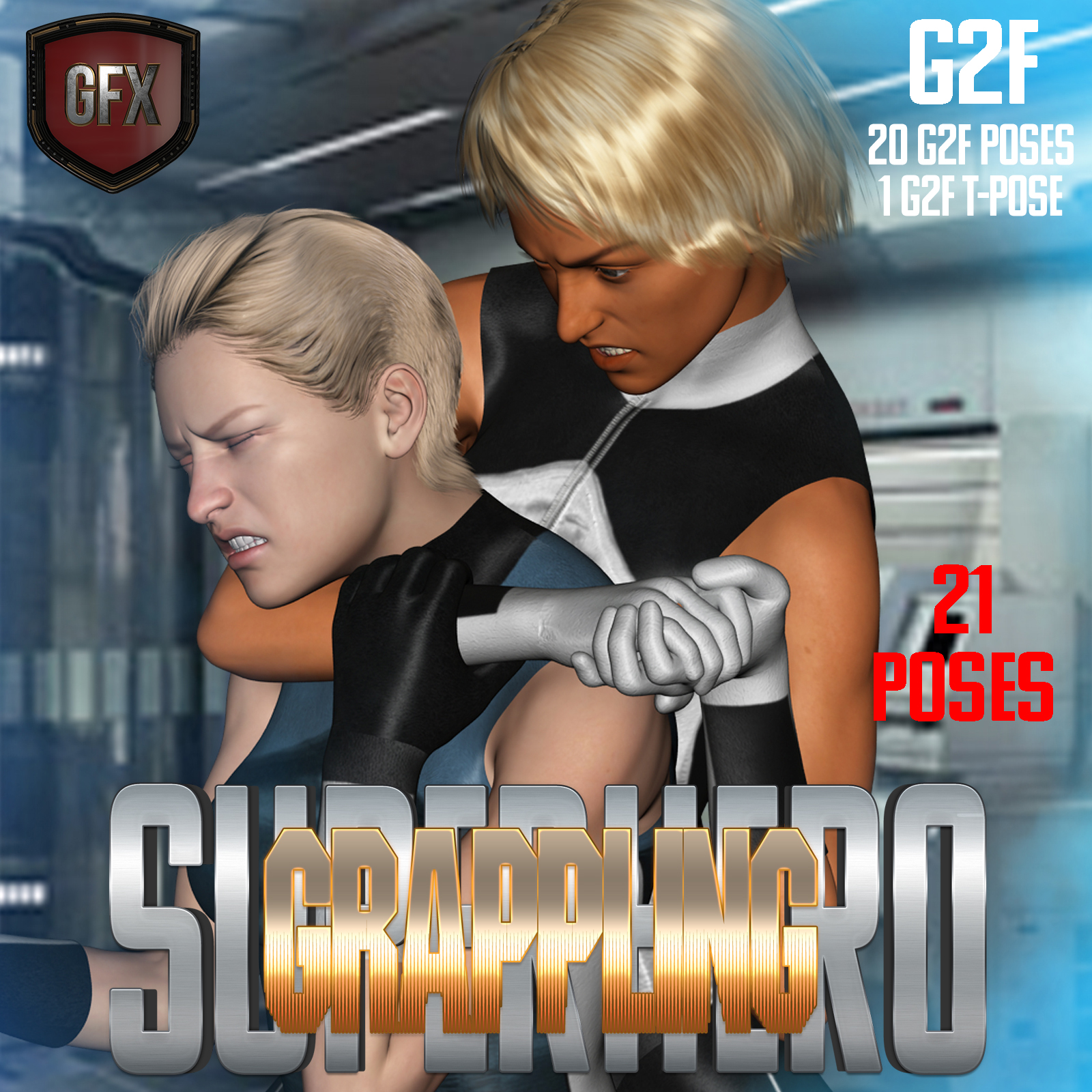 SuperHero Grappling for G2F Volume 1 by N/A