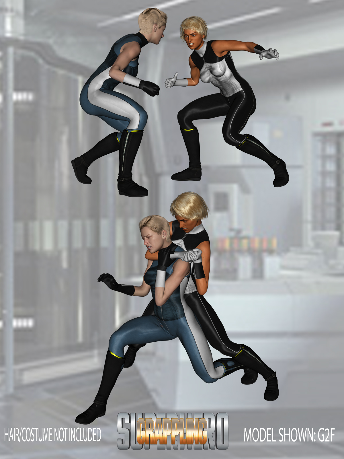 SuperHero Grappling for G2F Volume 1 by N/A