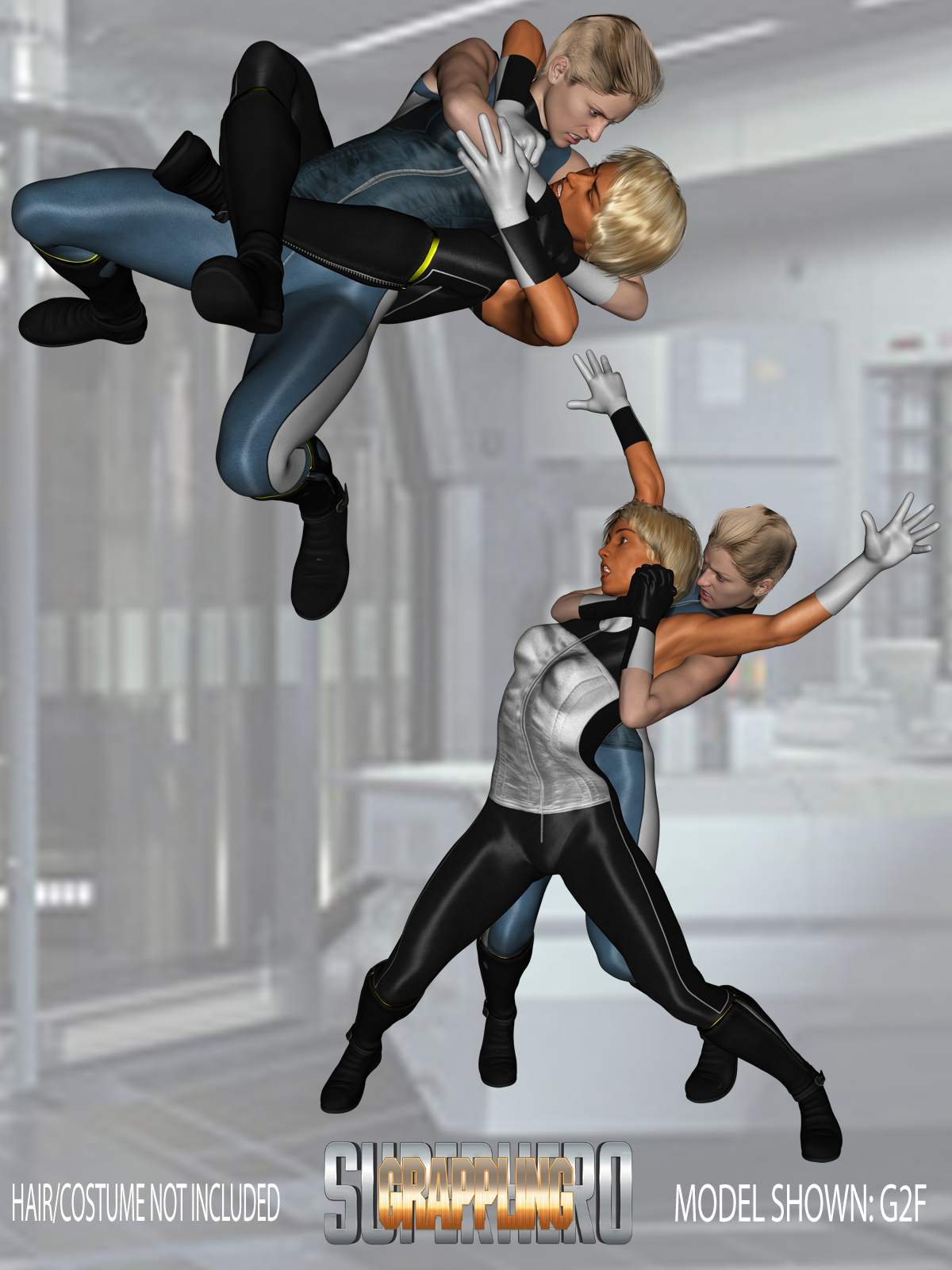 SuperHero Grappling for G2F Volume 1 by N/A