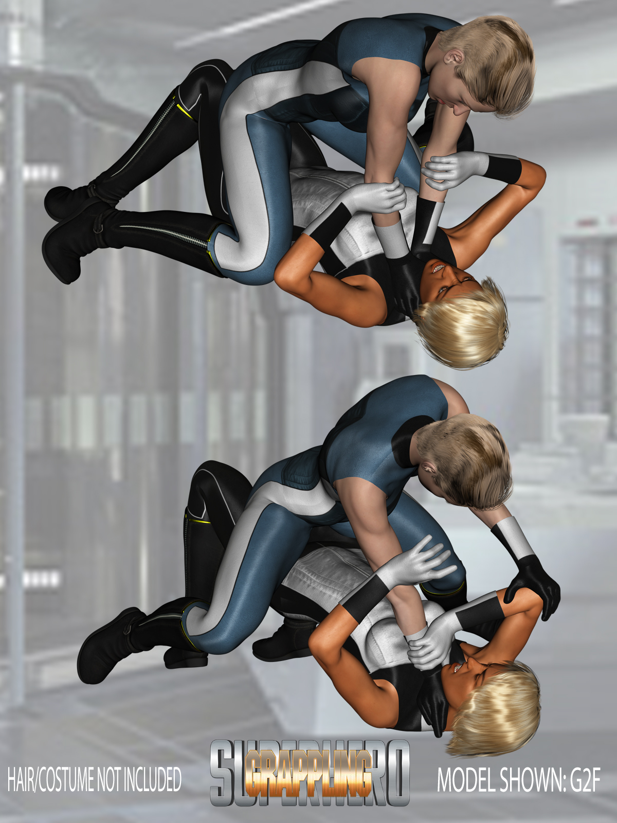 SuperHero Grappling for G2F Volume 1 by N/A