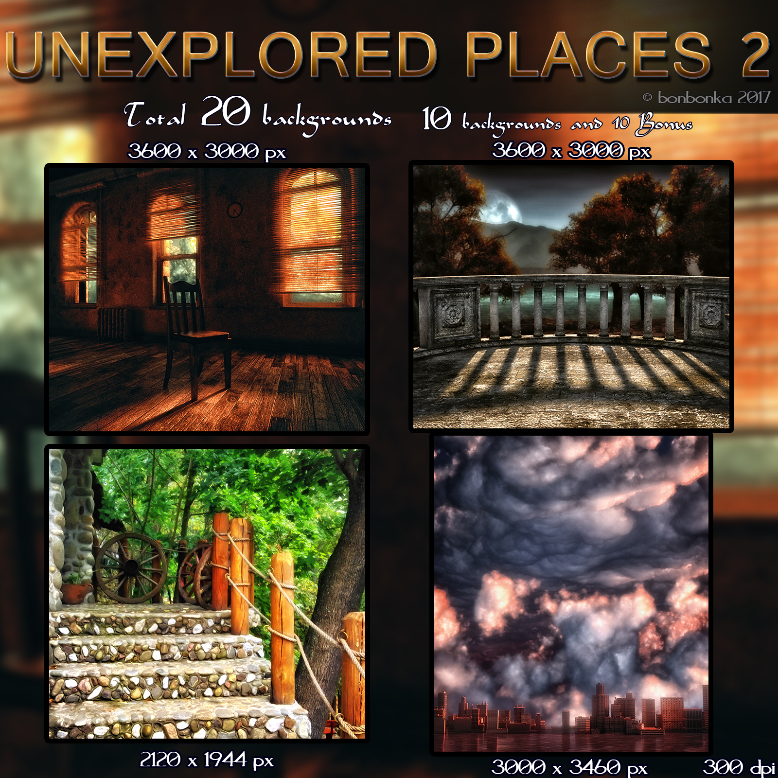 Unexplored Places 2 - 2D backgrounds by N/A