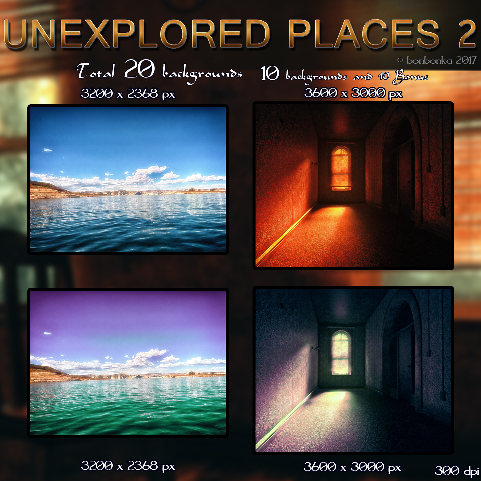 Unexplored Places 2 - 2D backgrounds by N/A