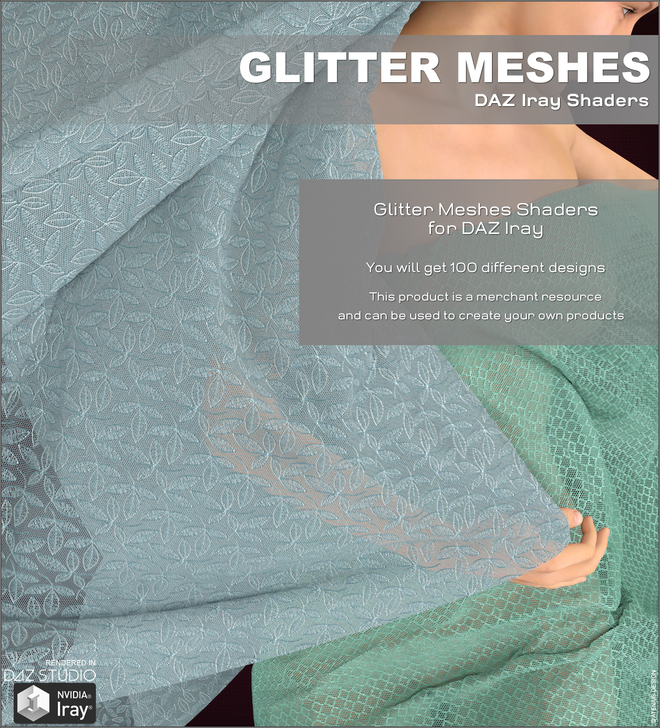 DAZ Iray - Glitter Meshes by N/A