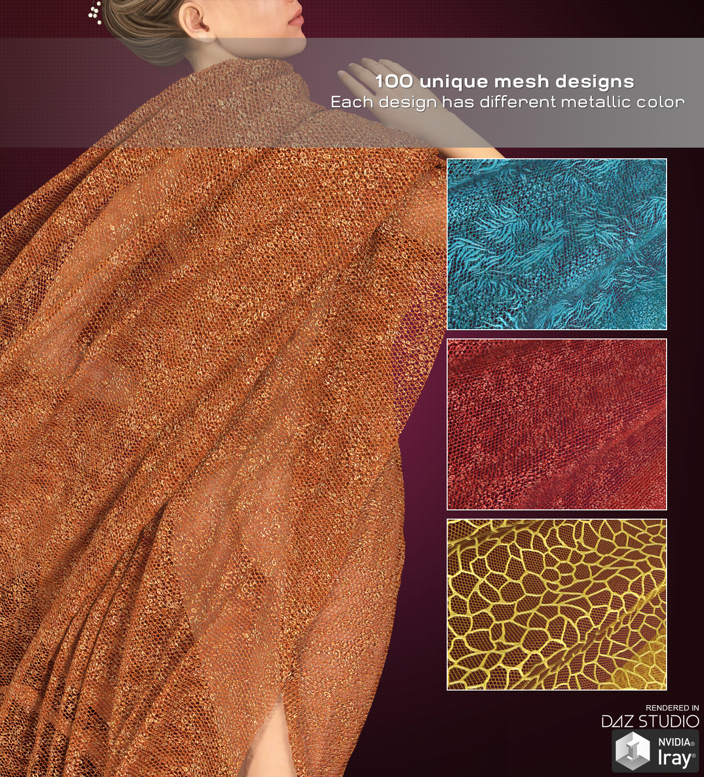 DAZ Iray - Glitter Meshes by N/A
