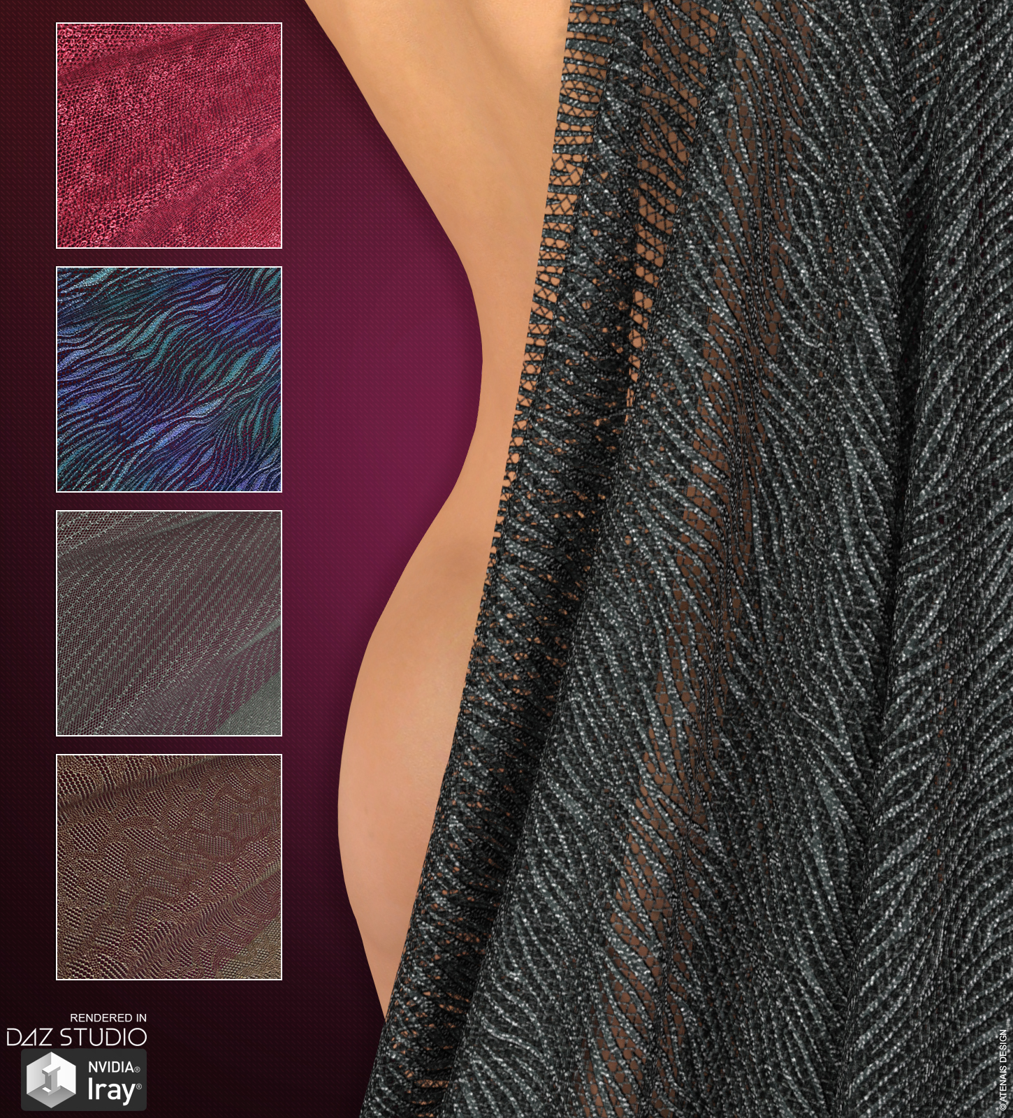 DAZ Iray - Glitter Meshes by N/A